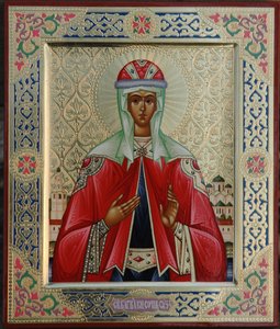 Ehrwürdige Sofia von Susdal von Anonymous Russian icon painter