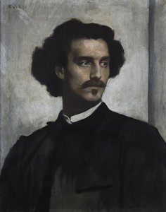 Selbstporträt von Anselm Feuerbach