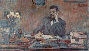 Porträt von Puccini von Anselmo Bucci