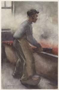 Ein Krabbenfischer von Anthon Gerhard Alexander van Rappard