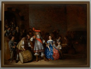 Wachstube von Anthonie (1601 73) Palamedesz