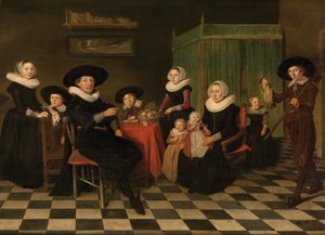 Porträt einer Familie