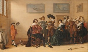 Fröhliche Gesellschaft in einem Raum, 1633 von Anthonie Palamedesz