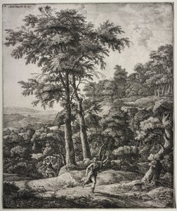 Apollo und Daphne von Anthonie Waterloo