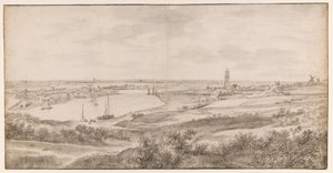 Ansicht von Rhenen aus dem Osten