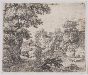 Die Kuppel und der Wasserfall, 17. Jahrhundert