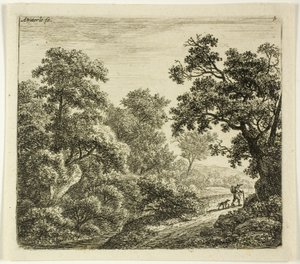 Der Wanderer und sein Hund