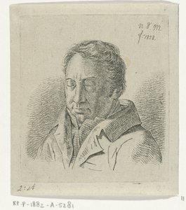 Mann mit geschlossenen Augen