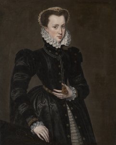 Porträt einer Hofdame von Anthonis Mor