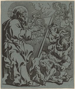 Heiliger Lukas von Anthonis Sallaert