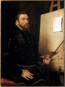 Selbstporträt (Malerei) von after Anthonis Mor van Dashorst