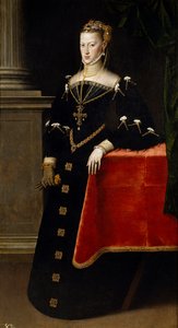 Porträt von Erzherzogin Maria von Österreich (1528-1603), Heilige Römische Kaiserin von Anthonis Mor van Dashorst