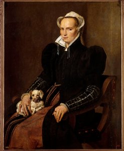 Porträt der Frau des Künstlers von Anthonis Mor van Dashorst