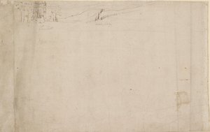 Panorama von London, gesehen von Southwark: Lambeth, 1554 von Anthonis van den Wyngaerde
