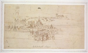 Whitehall Stairs von Anthonis van den Wyngaerde