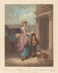 Möchten Sie Streichhölzer? von Anthony Cardon after Francis Wheatley