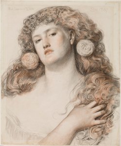Rote Rose und Weiße, 1867