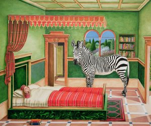 Zebra im Schlafzimmer, 1996