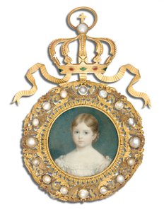 Königin Victoria als Kind, 1825 von Anthony Stewart
