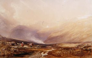 Snowdon von Anthony Vandyke Copley Fielding