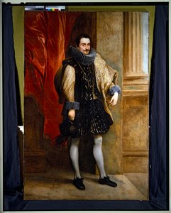 Ganzkörperporträt, Genuesischer Edelmann von Anthony van (attr. to) Dyck