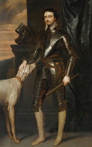 Porträt von Thomas Wentworth von Anthony van (studio of) Dyck