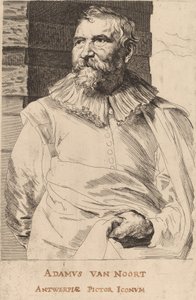 Adam van Noort, wahrscheinlich 1626-1641 von Anthony van Dyck