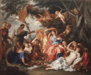 Amarillys und Mirtillo, um 1631-32 von Anthony van Dyck