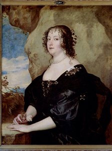 Beatriz van Hemmema, Gräfin von Oxford, ca. 1638 von Anthony van Dyck