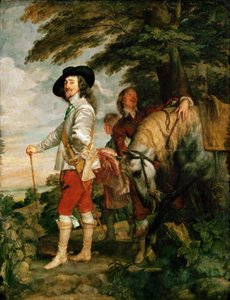 Karl I. bei der Jagd