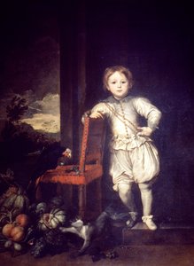 Kind im weißen Kleid von Anthony van Dyck