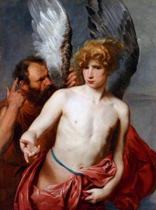 Dädalus und Ikarus von Anthony van Dyck