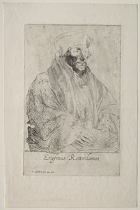 Desiderius Erasmus von Rotterdam von Anthony van Dyck