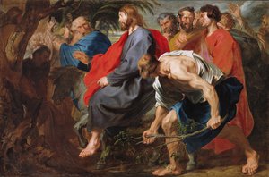 Einzug Christi in Jerusalem, ca. 1617 von Anthony van Dyck