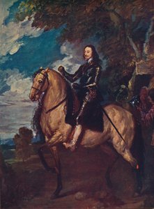 Reiterporträt von Charles I., um 1637 von Anthony van Dyck