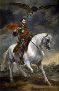 Reiterporträt von Karl V. von Anthony van Dyck