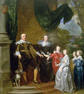 Johann, Graf von Nassau mit seiner Familie, 1634 von Anthony van Dyck