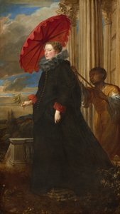 Marchesa Elena Grimaldi Cattaneo, 1623 von Anthony van Dyck