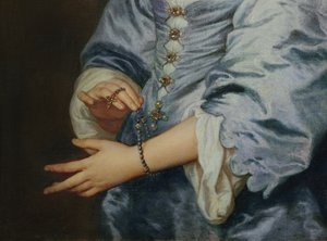 Marie Ruthven, Lady van Dyck, um 1639 von Anthony van Dyck