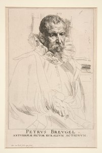 Pieter Brueghel der Jüngere von Anthony van Dyck