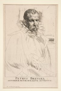 Pieter Brueghel der Jüngere von Anthony van Dyck