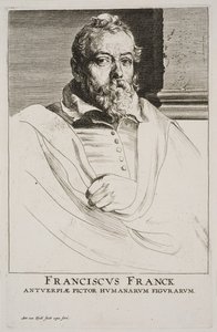 Porträt von Frans Francken von Anthony van Dyck