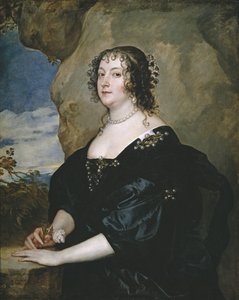 Porträt von Beatrice, Gräfin von Oxford von Anthony van Dyck