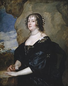 Porträt von Beatrice, Gräfin von Oxford von Anthony van Dyck