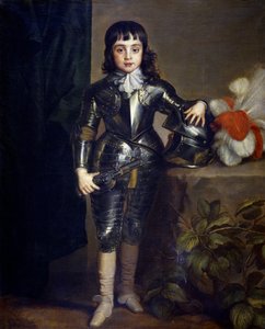 Porträt von Karl II. von England als Kind