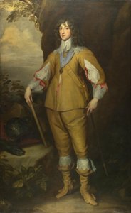 Porträt von Karl I. Ludwig 1617-1680, Kurfürst von der Pfalz, ca. 1637 von Anthony van, Dyck