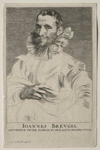 Porträt von Jan Brueghel von Anthony van Dyck