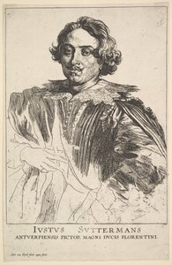 Porträt von Justus Suttermans, 17. Jahrhundert von Anthony van Dyck