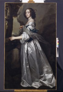 Porträt von Lady Frances Cranfield, Lady Buckhurst, später Gräfin von Dorset, ca. 1637-50 von Anthony van Dyck