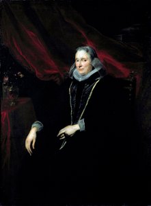 Porträt von Luigia Cattaneo Gentile. von Anthony van Dyck